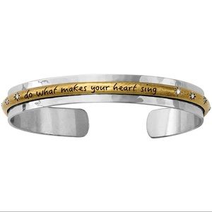 Cherished soul cuff-do what makes your heart sing